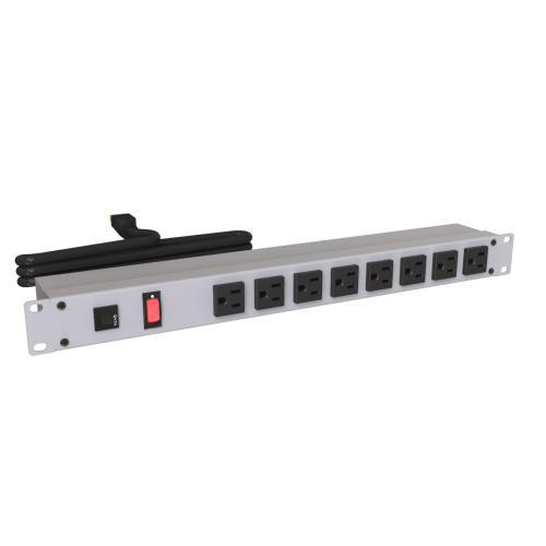 Product image for 19" RACK MOUNT, 8 REC ON FRONT