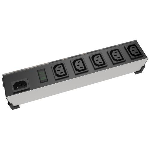 Product image for IEC 5 OUTLET 12" P-BAR