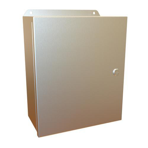 Product image for Enclosure hinge-cover ss 12x10x5in NEMA4X