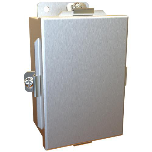 Product image for NEMA 4 ALUM ENCL 6X4X3