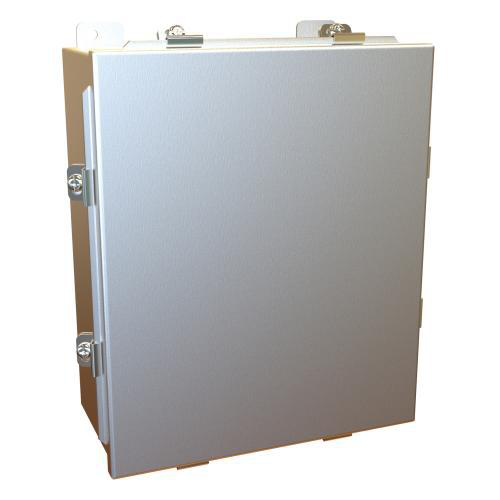 Product image for NEMA 4 ALUM ENCL 12X10X5