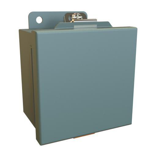 Product image for HAMMOND 1414N4PHA ENCLOSURE 4X4X3 JIC CONTINUOUS HINGE CLAMPED COVER WITH PANEL WATERTITE NEMA4 NEMA4X