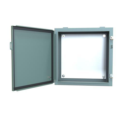 Product image for Enclosure wall mount ms grey 20x20x8in NEMA12