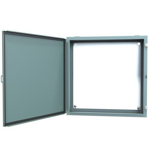 Product image for Enclosure wall mount ms grey 30x30x8in NEMA12