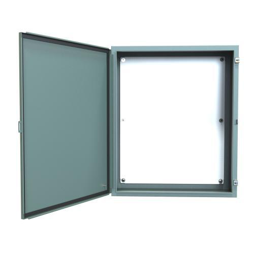 Product image for Enclosure wall mount ms grey 36x30x10in NEMA12