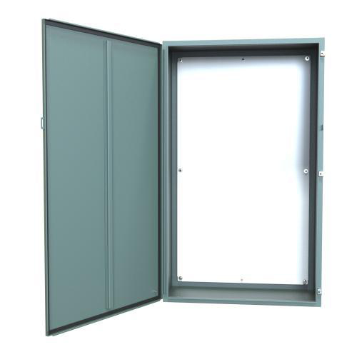 Product image for Enclosure wall mount ms grey 60x36x16in NEMA12