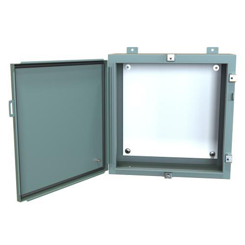 Product image for Enclosure wall mount ms grey 20x20x8in NEMA4