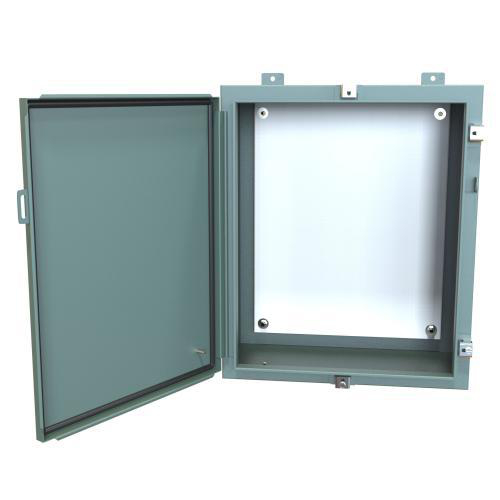 Product image for Enclosure wall mount ms grey 24x20x10in NEMA4