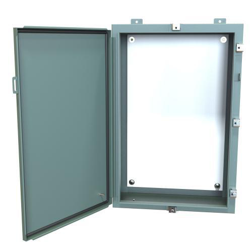 Product image for Enclosure wall mount ms grey 30x20x8in NEMA4