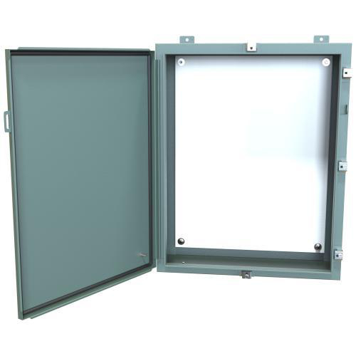 Product image for Enclosure wall mount ms grey 30x24x8in NEMA4