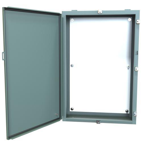 Product image for Enclosure wall mount ms grey 36x24x8in NEMA4