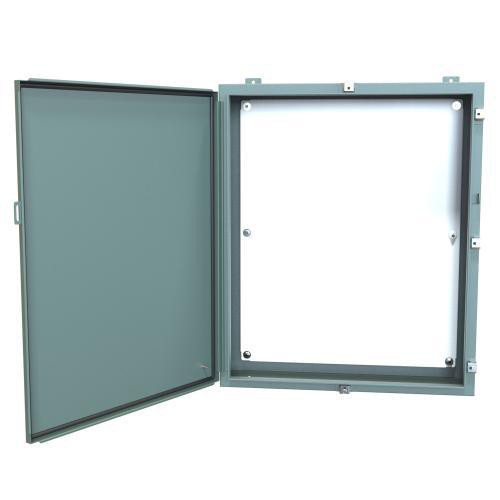Product image for Enclosure wall mount ms grey 36x30x8in NEMA4