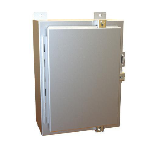 Product image for NEMA 4 ALUM ENCL 16X12X6
