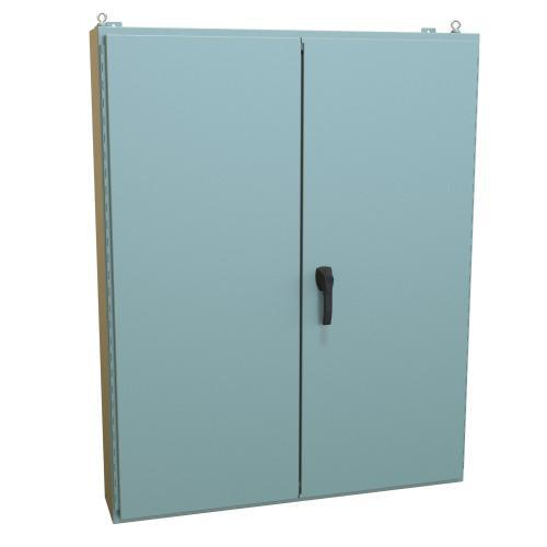 Product image for NEMA12 TWO DR ENC60X48X8