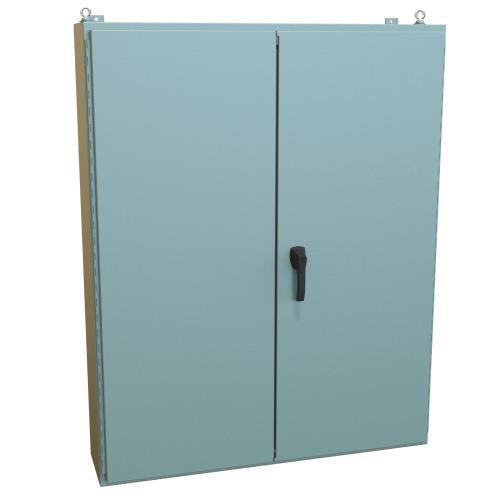 Product image for NEMA12 TWO DR ENC60X48X10