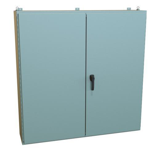 Product image for NEMA12 TWO DR ENC60X60X12