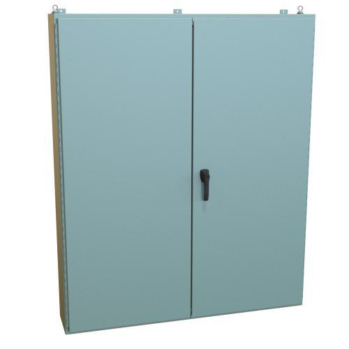 Product image for NEMA 12 TWO DR ENC72X60X10