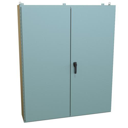 Product image for NEMA12 TWO DR ENC72X60X12