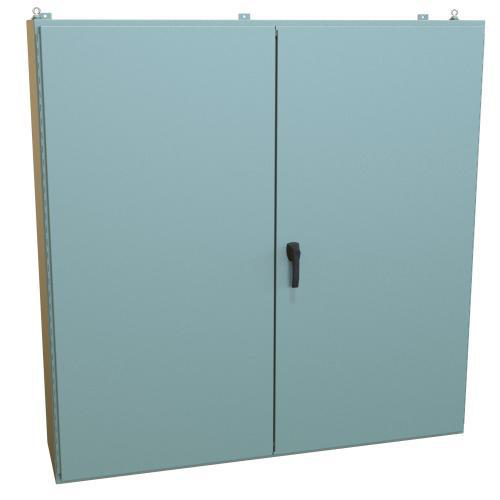 Product image for NEMA12 TWO DR ENC 72X72X16