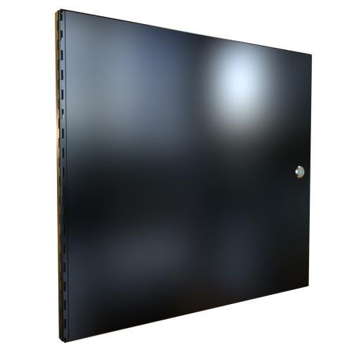 Product image for 10U SOLID RACKMOUNT DOOR BLK