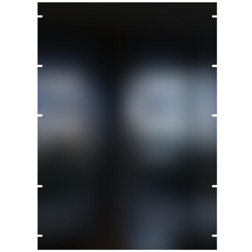 Product image for 15U FLAT STEEL RACK PANEL