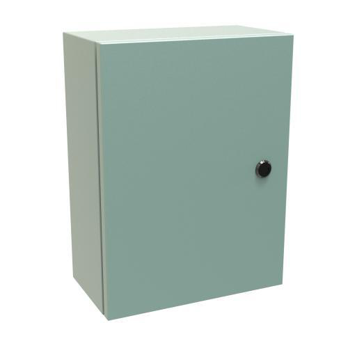 Product image for Enclosure wall mount ms grey 16x12x6in NEMA4