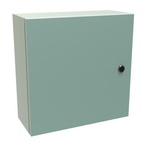 Product image for Enclosure wall mount ms grey 16x16x6in NEMA4