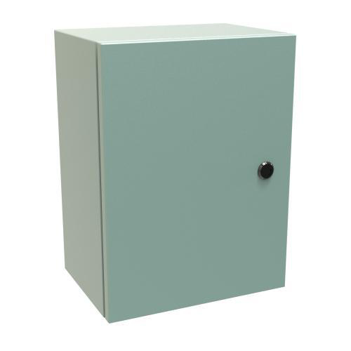 Product image for Enclosure wall mount ms grey 16x12x8in NEMA4