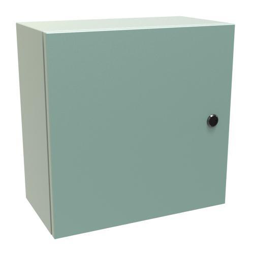 Product image for Enclosure wall mount ms grey 16x16x8in NEMA4