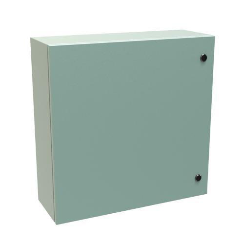 Product image for Enclosure wall mount ms grey 24x24x8in NEMA4