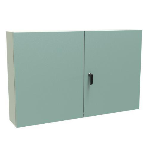 Product image for Enclosure wall mnt 2-dr ms grey 30x48x8in NEMA12