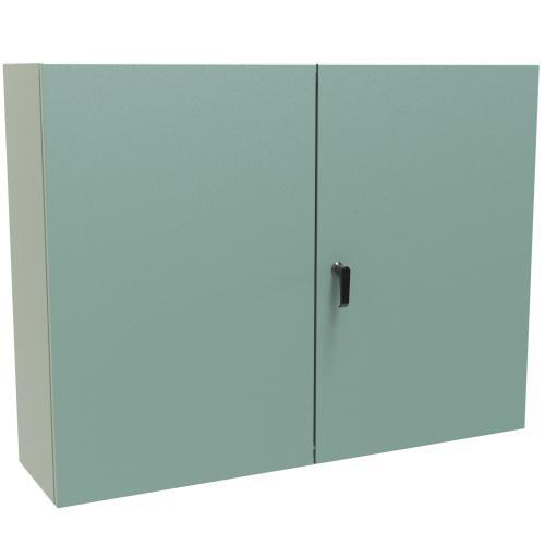 Product image for Enclosure wall mnt 2-dr ms gry 36x48x12in NEMA12