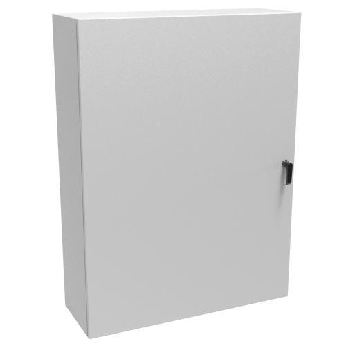 Product image for Enclosure wall mount ms lt-gry 48x36x12in NEMA4