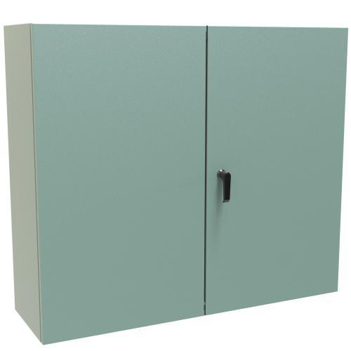 Product image for Enclosure wall mnt 2-dr ms gry 36x42x12in NEMA12