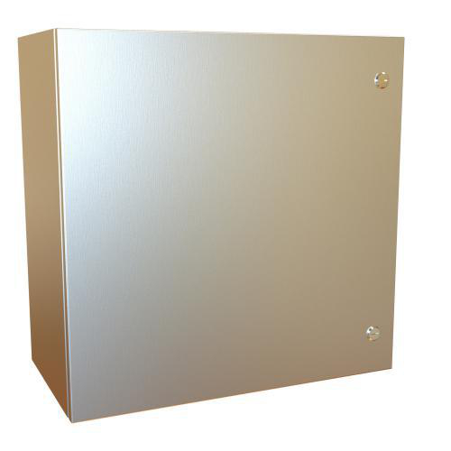 Product image for TYPE4X 316SS 24X24X12NO PANEL