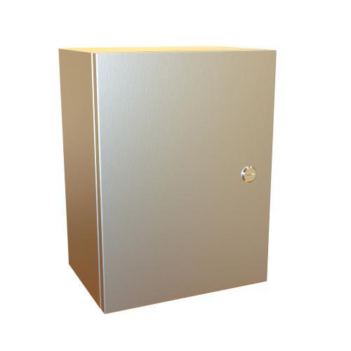 Product image for TYPE 4X 304SS 16X12X8 NO PANEL