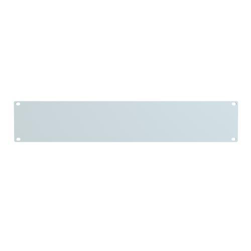Product image for 2U FLAT STEEL RACK PANEL