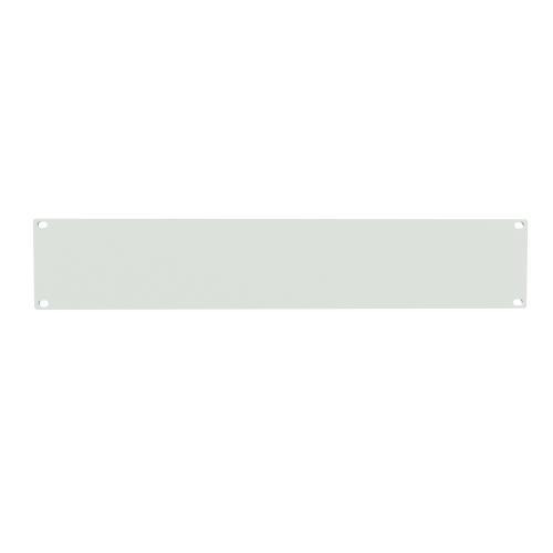 Product image for 2U FLAT ALUMINUM RACK PANEL