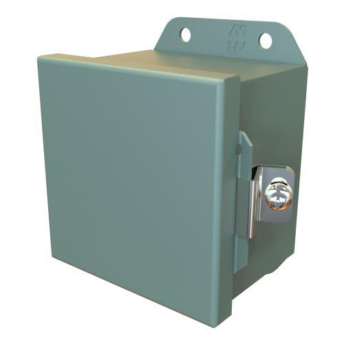 Product image for N4 J BOX HINGED 4X4X3
