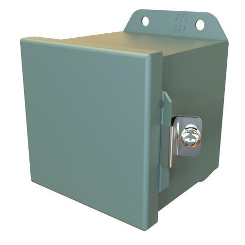 Product image for N4 J BOX HINGED 4X4X4