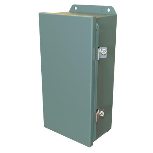 Product image for N4 J BOX HINGED 12X6X4
