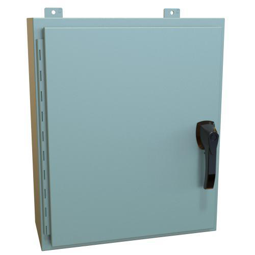 Product image for N4,12 ENCL 24X20X8 STEEL/GRAY