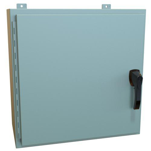 Product image for N4,12 ENCL 24X24X12 STEEL/GRA