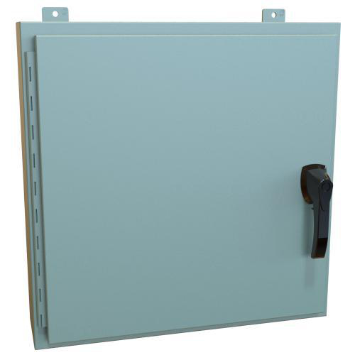 Product image for N4,12 ENCL 24X24X6 STEEL/GRAY