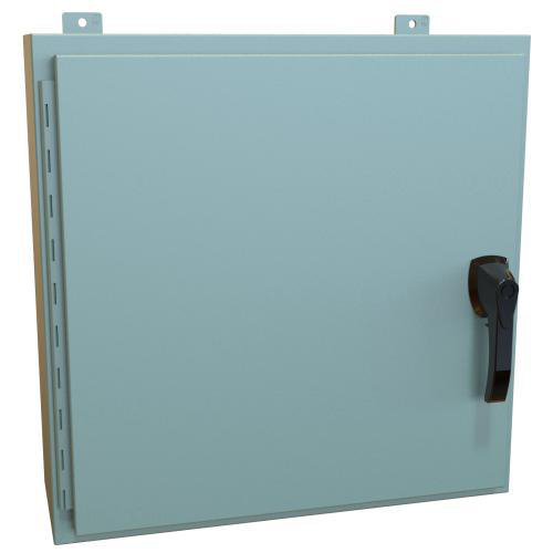 Product image for N4,12 ENCL 24X24X8 STEEL/GRAY