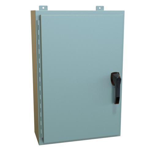 Product image for N4,12 ENCL 30X20X8 STEEL/GRAY
