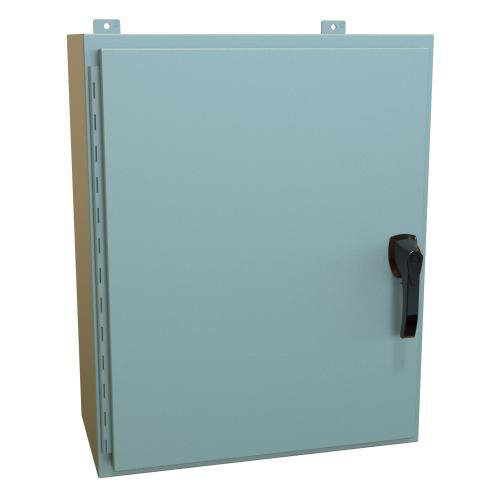Product image for N4,12 ENCL 30X24X12 STEEL/GRA