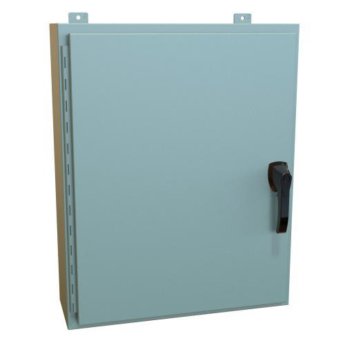 Product image for N4,12 ENCL 30X24X8 STEEL/GRAY