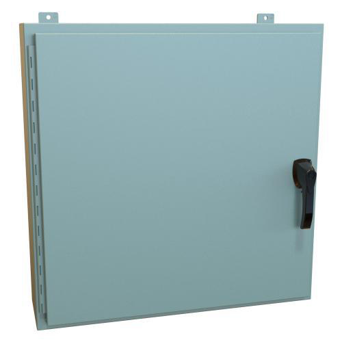 Product image for N4,12 ENCL 30X30X8 STEEL/GRAY