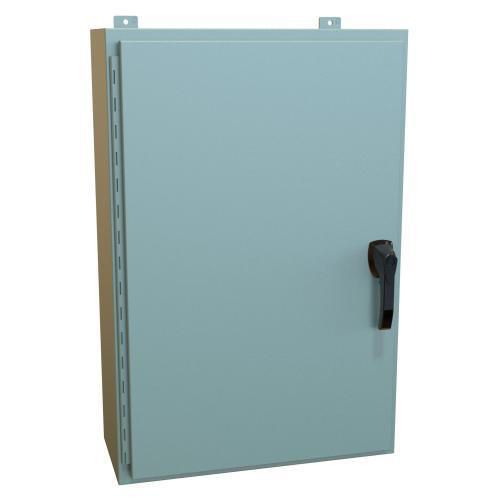Product image for N4,12 ENCL 36X24X10 STEEL/GRA